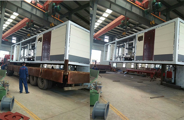 改性沥青设备发货